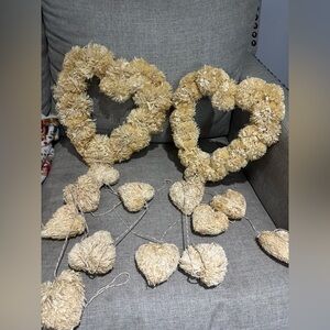 Handmade Heart-Shaped Wall Decor